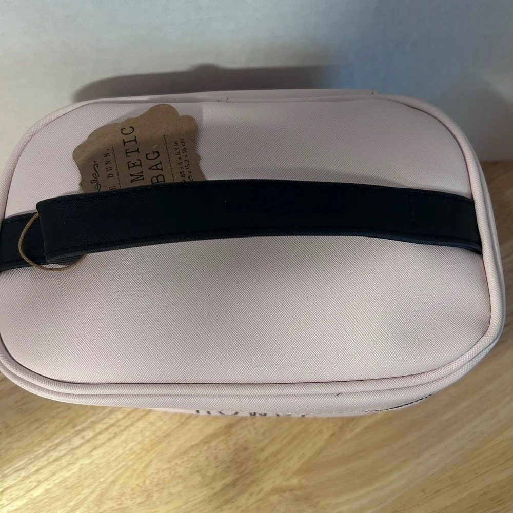 Rae Dunn Howdy Cosmetic Bag Pink Western Travel Makeup Organizer NWT New Cowgirl